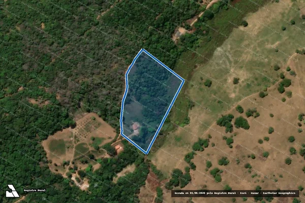 Imagem de satélite de Fazenda Santa Cruz  - Parte 02 em Catuji - MG