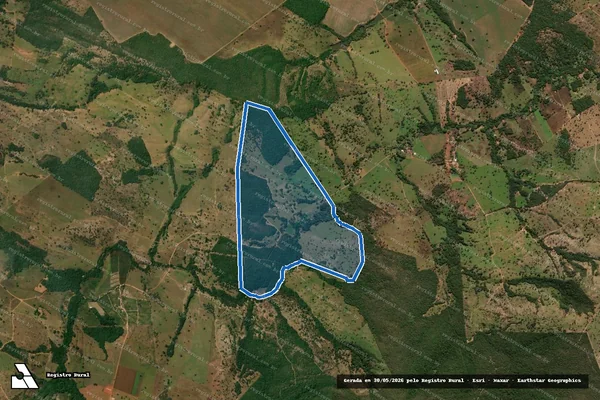 Imagem de satélite de FAZENDA BOM JESUS em Pirenópolis - GO