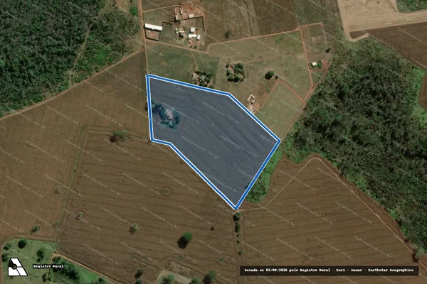 Imagem de satélite de FAZENDA BOA VISTA e LAGE - Gleba 09 em Rio Verde - GO