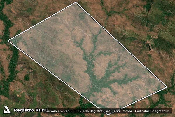 Imagem de satélite de FAZENDA PRIMAVERA - 001 em São Félix de Balsas - MA