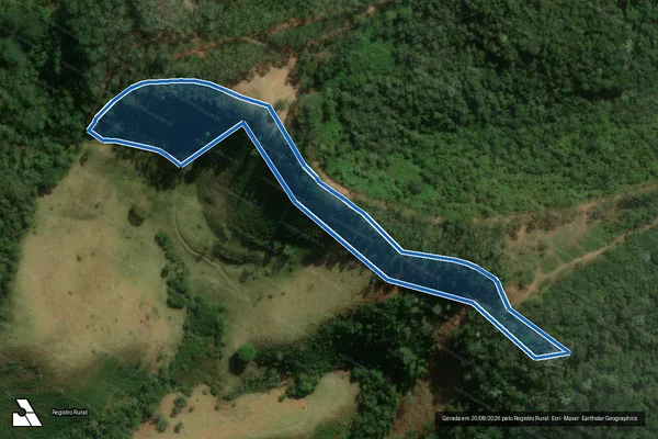 Imagem de satélite de Sítio Retiro - Bairro Rio Preto - PARCELA 15 em Sapucaí-Mirim - MG