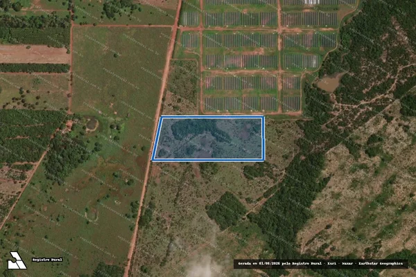 Imagem de satélite de FAZENDA TAQUARAL – AREA DESMEMBRADA 04 em Cuiabá - MT