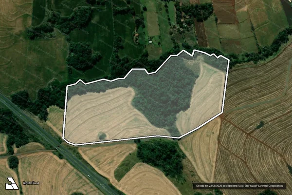 Imagem de satélite de Fazenda São José-Lote 33,34,35 e 35-A-1 - Lote 33, 34, 35 e 35-A-1-(parte 1) em Mandaguari - PR