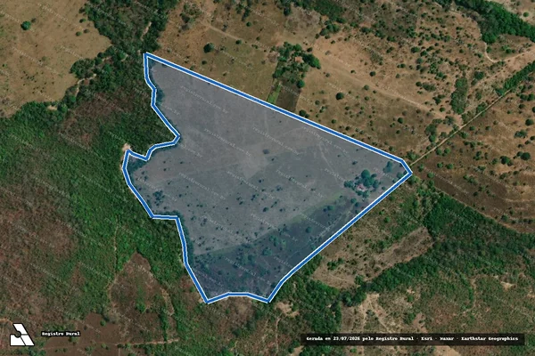 Imagem de satélite de PROJETO DE ASSENTAMENTO ANGICOS - LOTE 18 - Gleba 18 em Colinas do Sul - GO