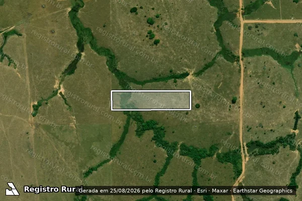 Imagem de satélite de LOTE 318/C DA GLEBA BURAREIRO - LOTE 318/C-12 DA GLEBA BURAREIRO em Theobroma - RO
