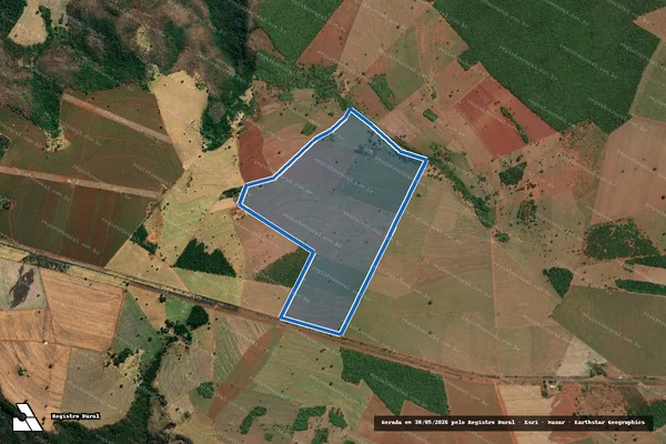 Imagem de satélite de FAZENDA SÃO J. DO PARANAÍBA, CAB. BÁLSAMOS - CAB. BÁLSAMOS em Tupaciguara - MG