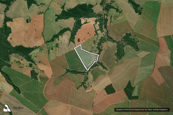 Imagem de satélite de Fazenda Leal - Fazenda Leal em São Pedro do Turvo - SP