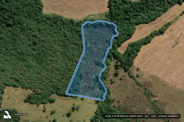 Imagem de satélite de FAZENDA MACAUBAS DE BAIXO - Parte 2 em Patrocínio - MG