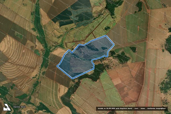Imagem de satélite de Fazenda Lageado de Cima - Parte 1 em Itumbiara - GO