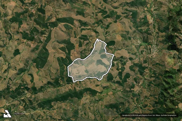 Imagem de satélite de Fazenda Rio da Cobra - Gleba C em Afonso Cláudio - ES