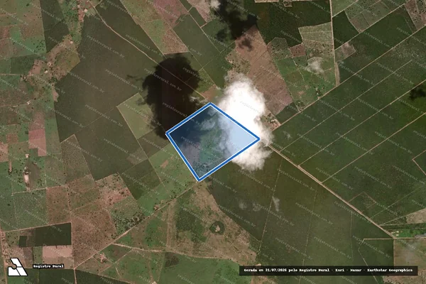 Imagem de satélite de Lote : 1080 - PA.Angical - 1080 em Angical - BA