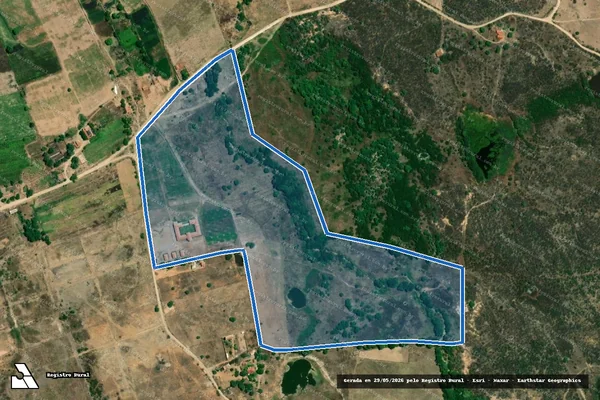 Imagem de satélite de FAZENDA TAQUARITUBA - FAZENDA TAQUARITUBA em São Bento - PB