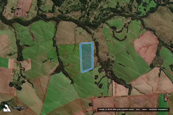 Imagem de satélite de Granja União  SLG - Vagner Pieniz Comparsi em São Luiz Gonzaga - RS