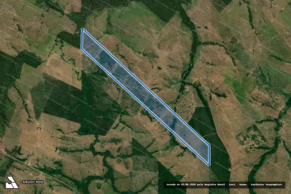 Imagem de satélite de FAZENDA BOA VISTA - LOTE 16, GLEBA 12 em Brejo Grande do Araguaia - PA