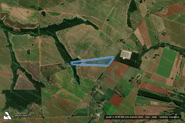 Imagem de satélite de Lote rural n° 28, da Gleba n° 06, Colônia ?C?, Serra Maracaju - Lote rural n° 28, da Gleba n° 06, Colônia ?C?, Serra Maracaju em Terra Roxa - PR