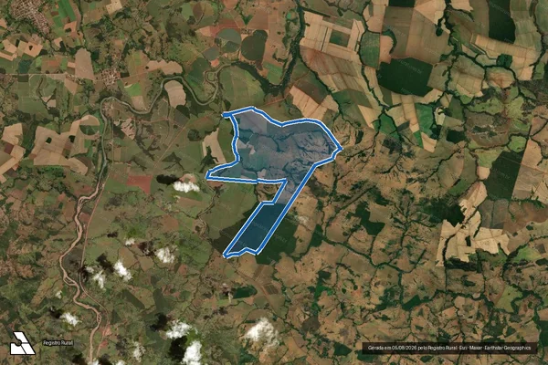 Imagem de satélite de FAZENDA BOA ESPERANÇA - FAZ BOA ESPERANÇA em Santa Isabel - GO