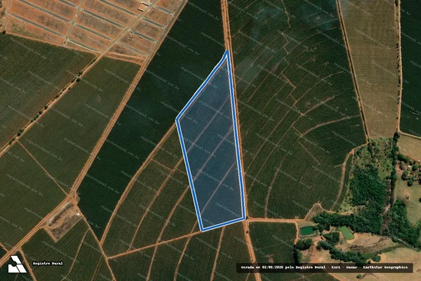 Imagem de satélite de FAZENDA PARAÍSO, CHAPADÃO E BREJOS - Parte 2 em Carmo do Paranaíba - MG