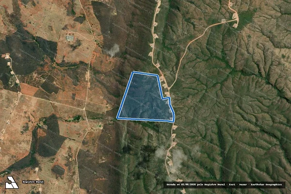 Imagem de satélite de Fazenda Olho D Agua e Riacho do Estouro - Parte 3 em Igaporã - BA