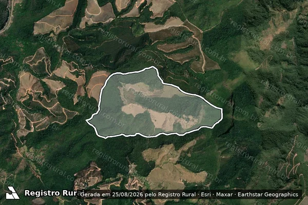 Imagem de satélite de FAZENDA MATO DENTRO - Parcela 1 em Nova Era - MG