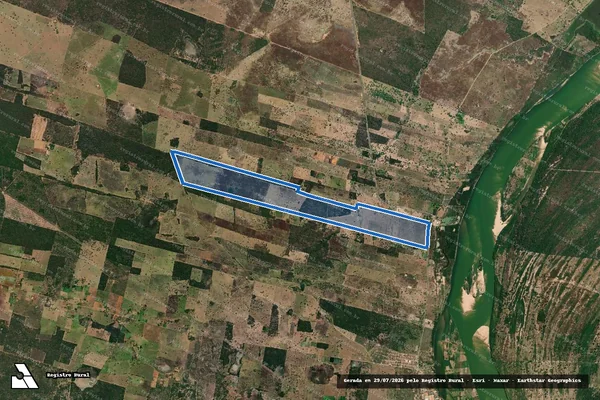 Imagem de satélite de Fazenda Frederico - Parte 2 - Parte 2 em Sítio do Mato - BA