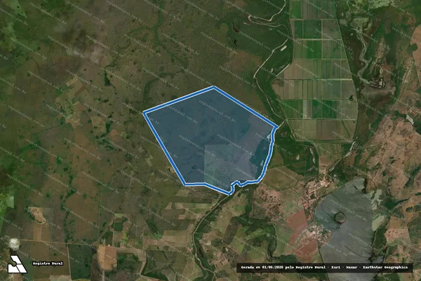 Imagem de satélite de FAZENDA SANTA HELENA ? Lote 26, do Loteamento Javaezinho - Lote 26, do Lot° Javaezinho em Formoso do Araguaia - TO
