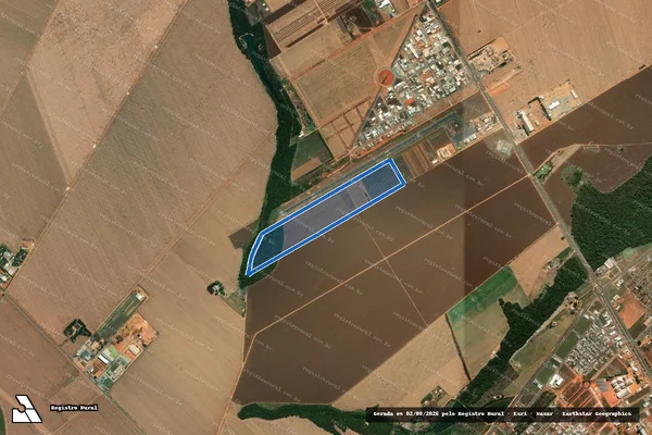 Imagem de satélite de LOTE D DO SETOR 02 - LOTE D DO SETOR 02 em Lucas do Rio Verde - MT