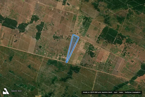 Imagem de satélite de Lote – 28 – PDS -RIO JATOBÁ