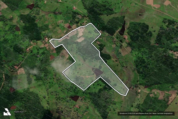 Imagem de satélite de SITIO CANAFÍSTULA - Parte 1 em Sertãozinho - PB