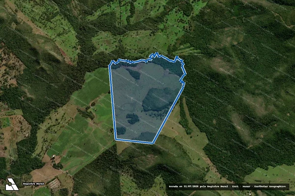 Imagem de satélite de Fazenda Furna Gleba-A - PARCELA 01 em Sidrolândia - MS