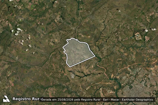 Imagem de satélite de P A ? Nossa Senhora Aparecida I - Perímetro em Várzea Grande - MT