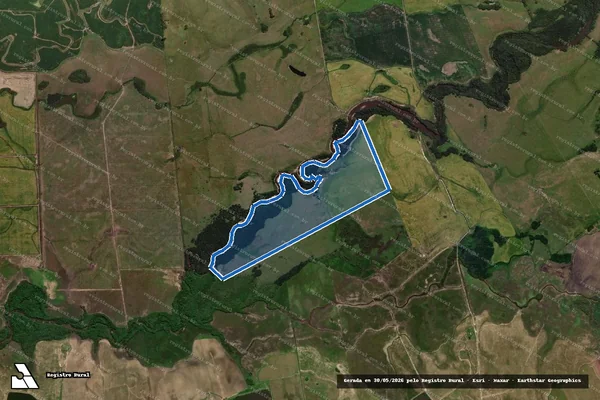 Imagem de satélite de Haras Bagé do Sul / Haras Bagé do Sul – Rio Negro em Bagé - RS