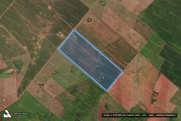 Imagem de satélite de PA PADRE JOSIMO TAVARES ? LOTE 289 ? SETOR SEDE MATA - Parte 1 em Conceição do Araguaia - PA