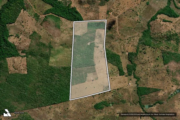 Imagem de satélite de FAZENDA MINADOR - FAZENDA MINADOR em Estreito - MA
