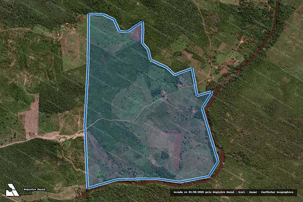 Imagem de satélite de FAZENDA CANTO DA ONÇA - FAZENDA CANTO DA ONÇA em Grajaú - MA