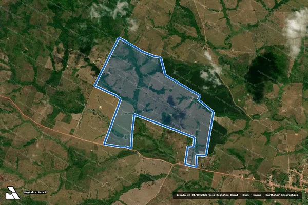 Imagem de satélite de Fazenda Odilon II - Parcela 1 em Zé Doca - MA