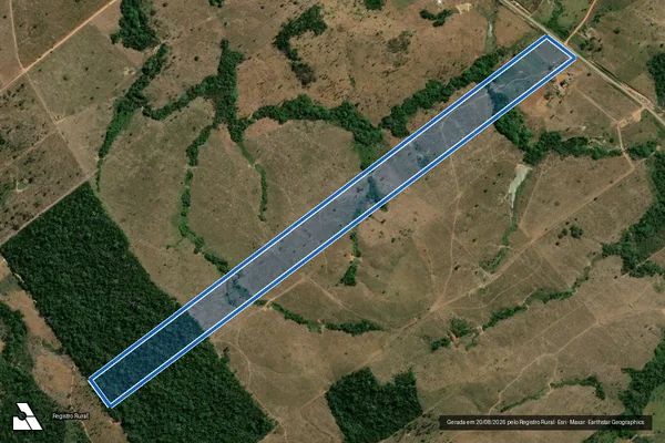 Imagem de satélite de Fazenda Maringá I - Parte 1 em Colniza - MT