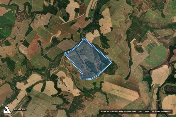 Imagem de satélite de Fazenda Lavrinha de São Sebastião - Flor do Norte / 001 em None