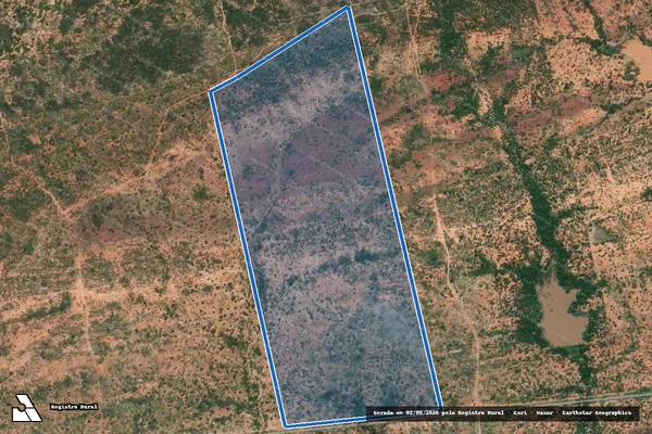 Imagem de satélite de FAZENDA OLARIA - FAZENDA OLARIA - PARCELA 01 em Floresta - PE