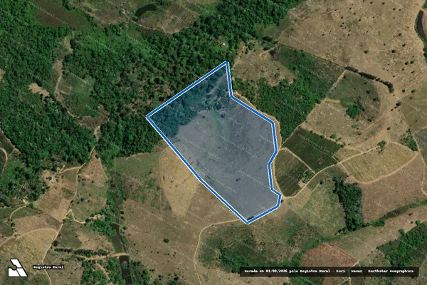 Imagem de satélite de FAZENDA SURPRESA - LOTE10 em Guaratinga - BA