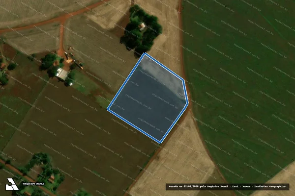 Imagem de satélite de Projeto de Assentamento Itamarati I ? FETAGRI - LOTE 211A em Ponta Porã - MS