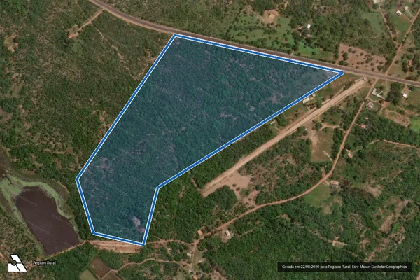 Imagem de satélite de Lote 52 – P. A. Ribeirão dos Cocais / Parte 1