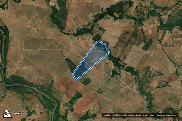 Imagem de satélite de Fazenda Guerobal - Faz Guerobal em Fazenda Nova - GO