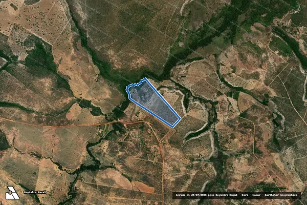 Imagem de satélite de LOTE 14 ? P.A São Francisco - Gleba 14 em Formoso - MG