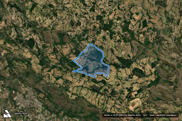 Imagem de satélite de Fazenda Paraiso ou Vai Vem - Parte 1 em Goiás - GO