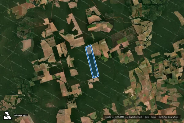 Imagem de satélite de Fazenda Céu Estrelado - Parte 1 em Nova Maringá - MT