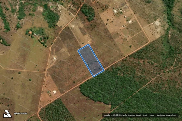 Imagem de satélite de FAZENDA LAGOINHA - 029 em Santo Antônio do Descoberto - GO