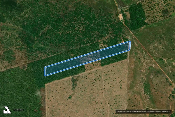 Imagem de satélite de FAZENDA SÃO JOÃO - PARCELA-3 em São Luís Gonzaga do Maranhão - MA