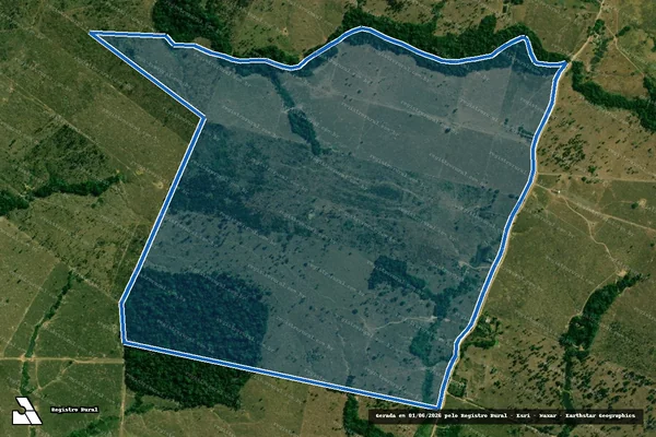 Imagem de satélite de SERINGAL CAMPINAS - SERINGAL CAMPINAS, REMANESCENTE - PARTE 05 em Campo Novo de Rondônia - RO