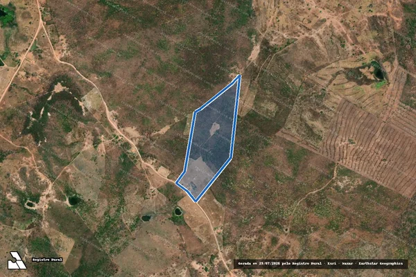 Imagem de satélite de FAZENDA BOA ESPERANÇA ? DATA SANTO ANTONIO - PARCELA 03 em Loreto - MA