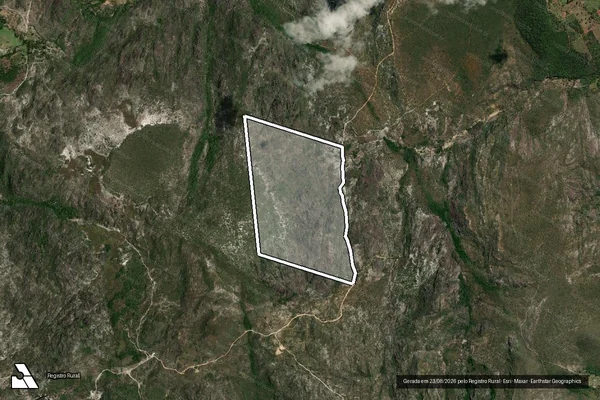 Imagem de satélite de FAZENDA SOBRADO OLHOS D´ÁGUA ? PARCELA 04 - PARCELA 03C em Botumirim - MG